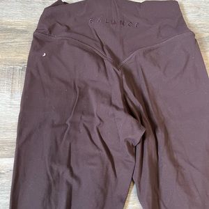 Brown balance athletica cloud leggings